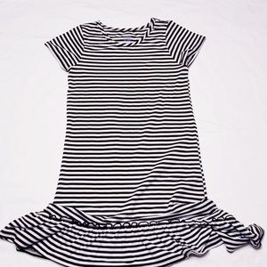 Girls Black & White Dress